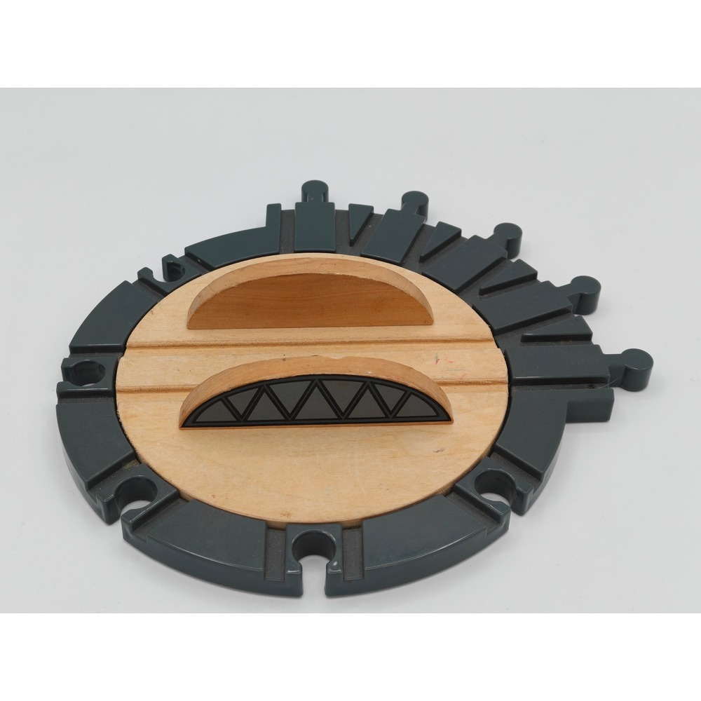 Imaginarium Wooden Railway Roundhouse Station Turntable
